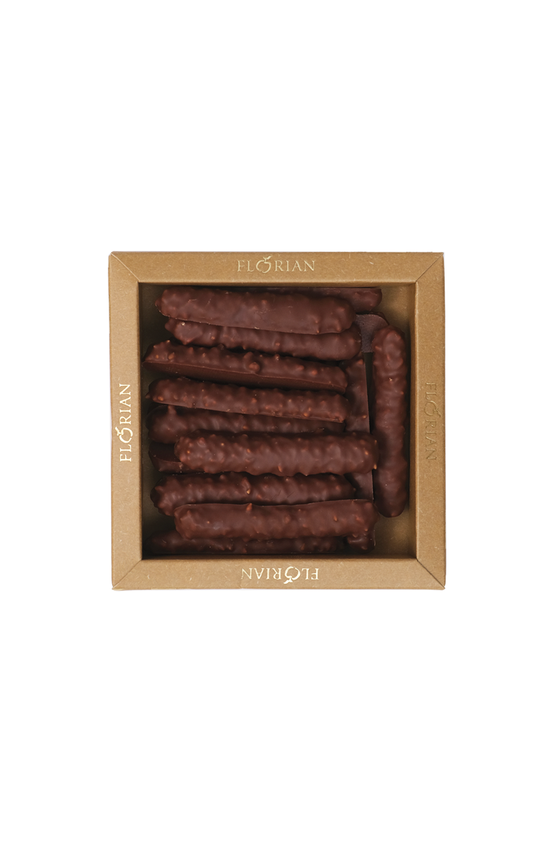 Orangettes au chocolat au lait - Confiserie Florian