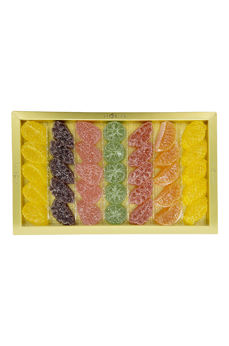 Coffret de gels de fruits assortis Cadeaux gourmands orignaux