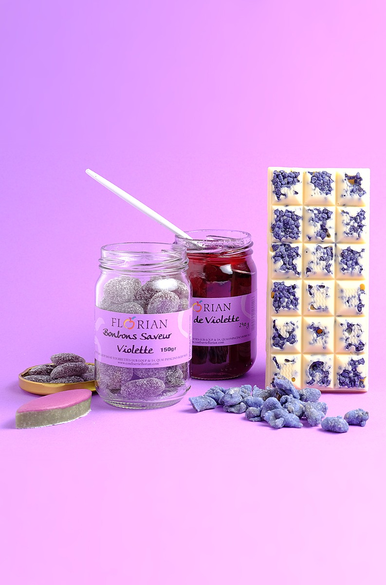 Spécialité à la violette - Confiserie Florian