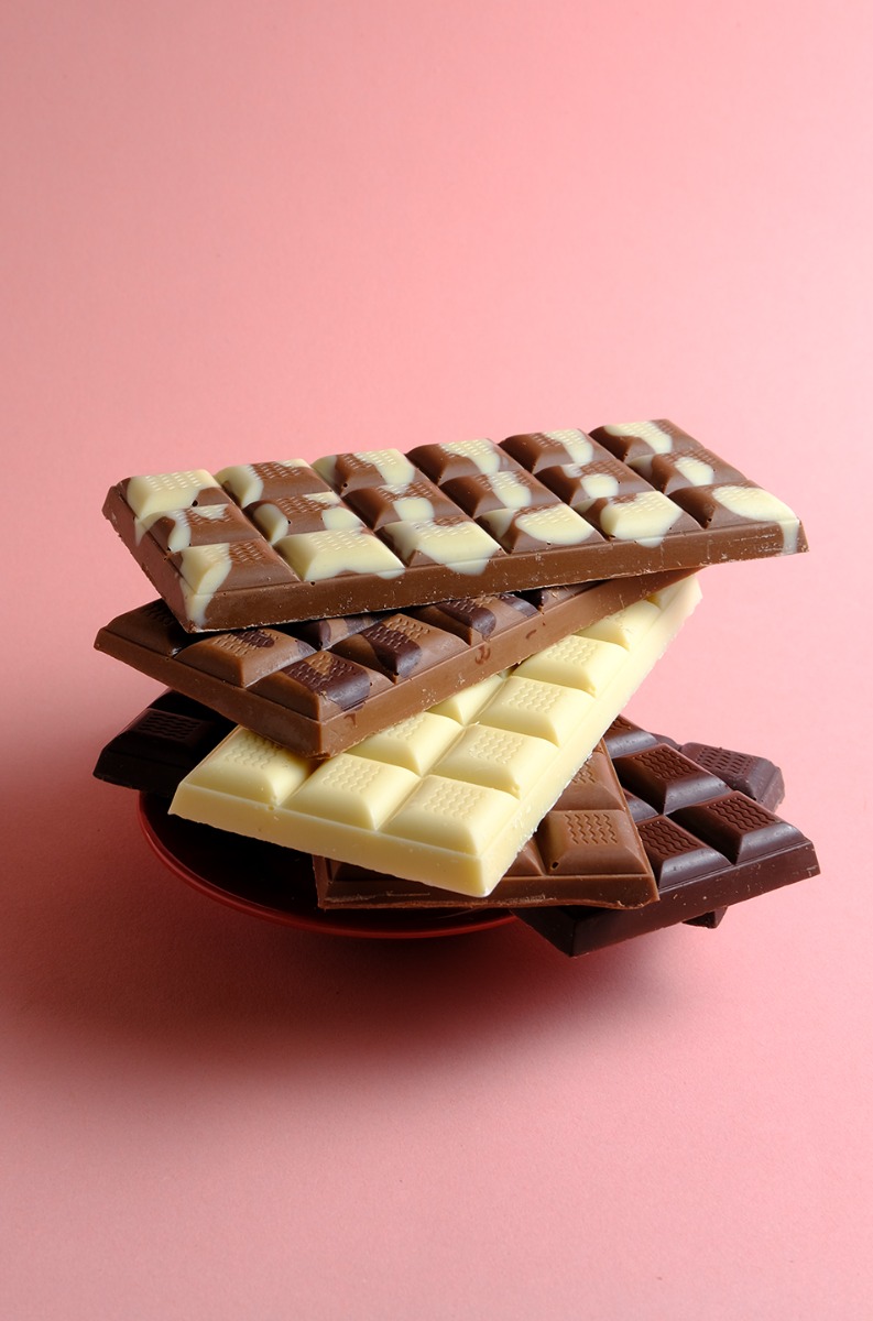image d'ambiance lot de 6 tablettes de chocolat