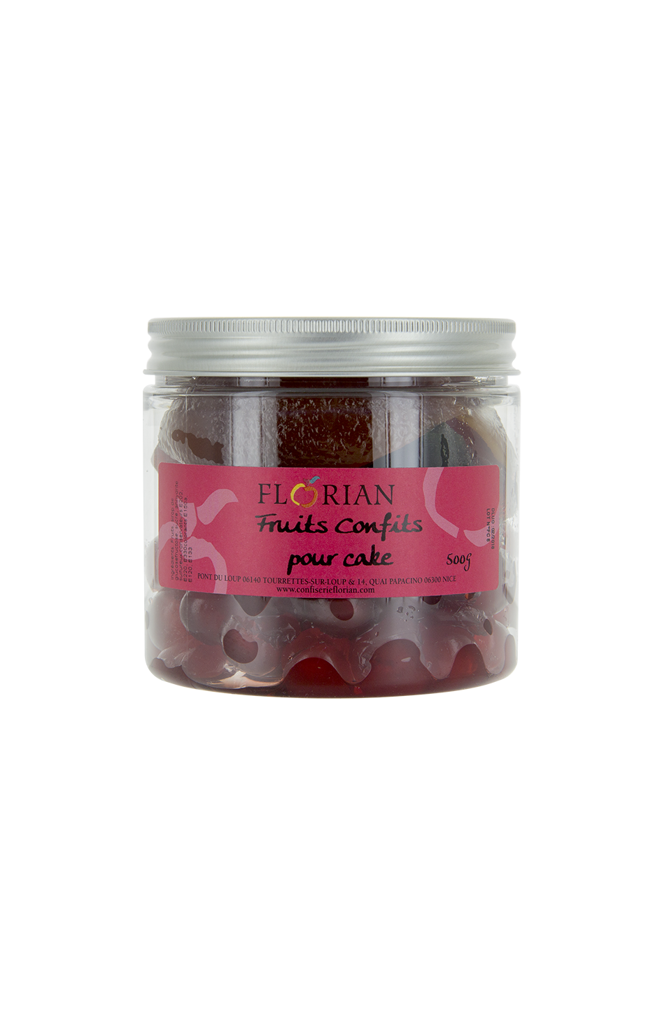 Fruits confits pour la pâtisserie Confiserie Florian