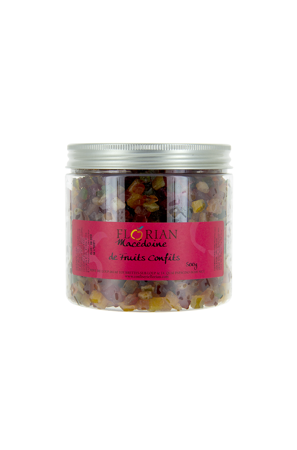 Macédoine de fruits confits pour la pâtisserie - Confiserie Florian