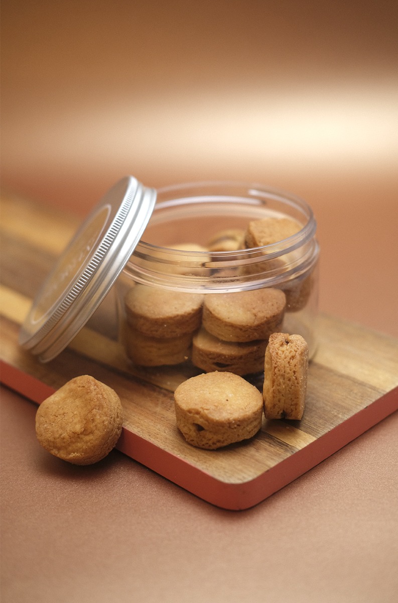 Sablés au beurre au citron confit