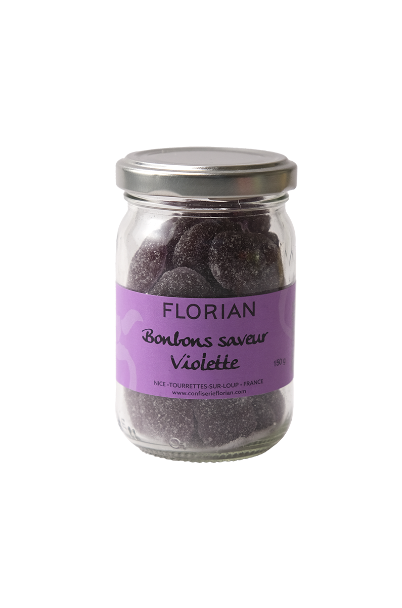 Bonbons saveur violette - Confiserie Florian