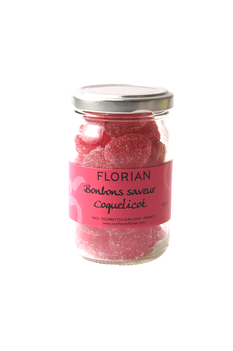 Bonbons saveur coquelicot - Confiserie Florian