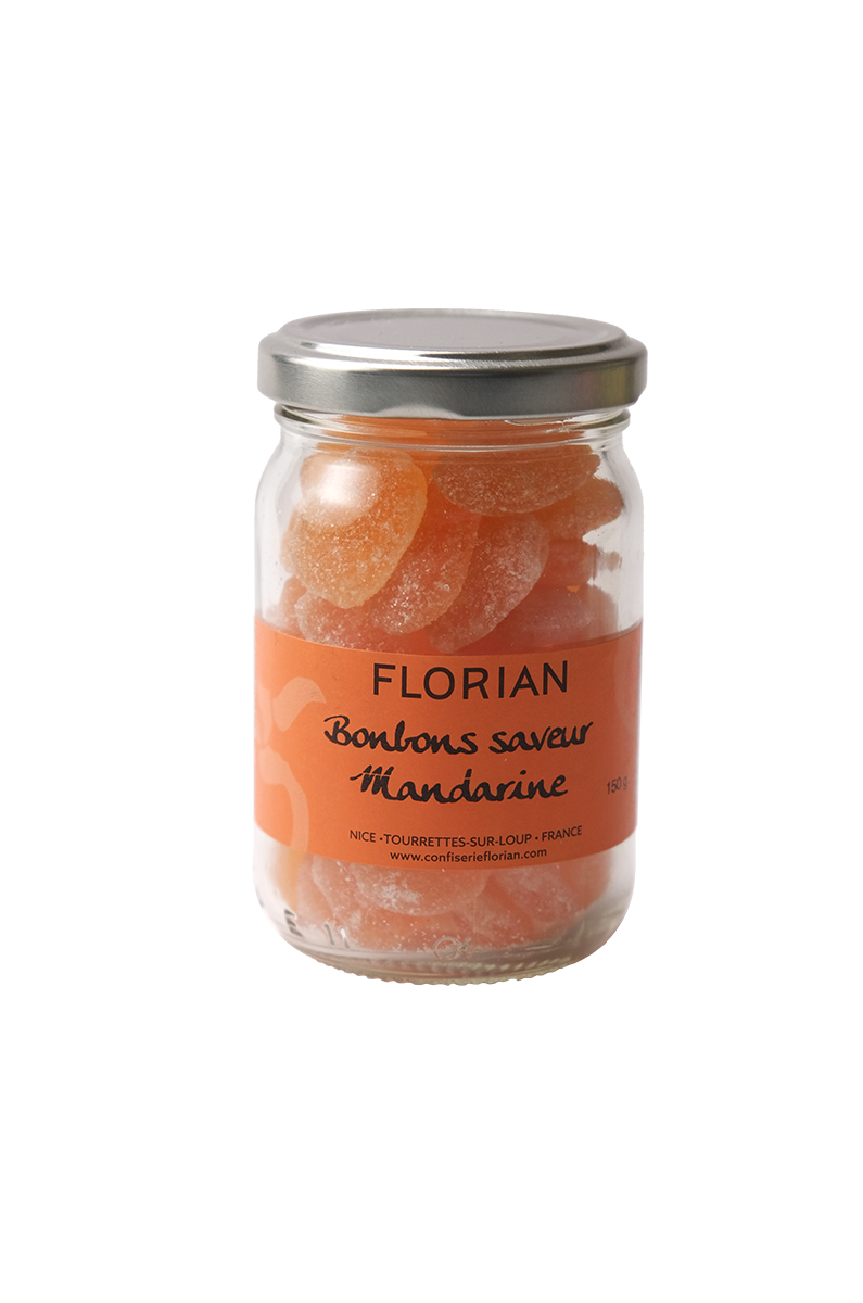 Bonbons saveur mandarine - Confiserie Florian