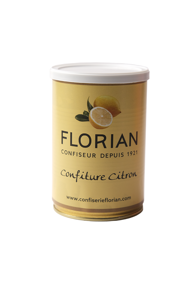 confiture artisanale de citron boite de 500g - Confiserie Florian