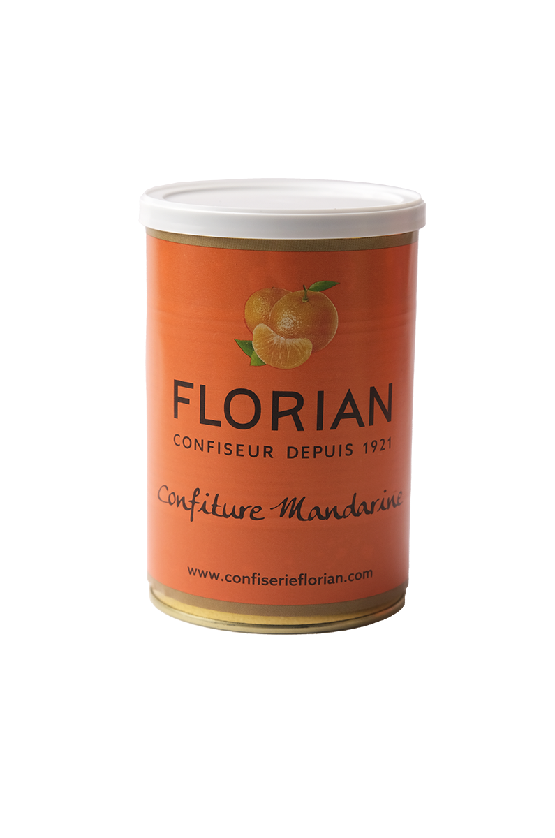 Confiture artisanale de mandarine 500g - Confiserie Florian