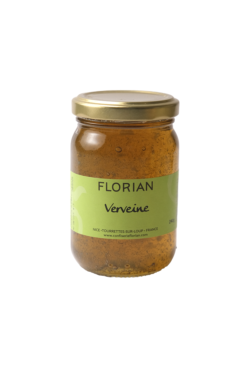 délice de verveine pot en verre 240g