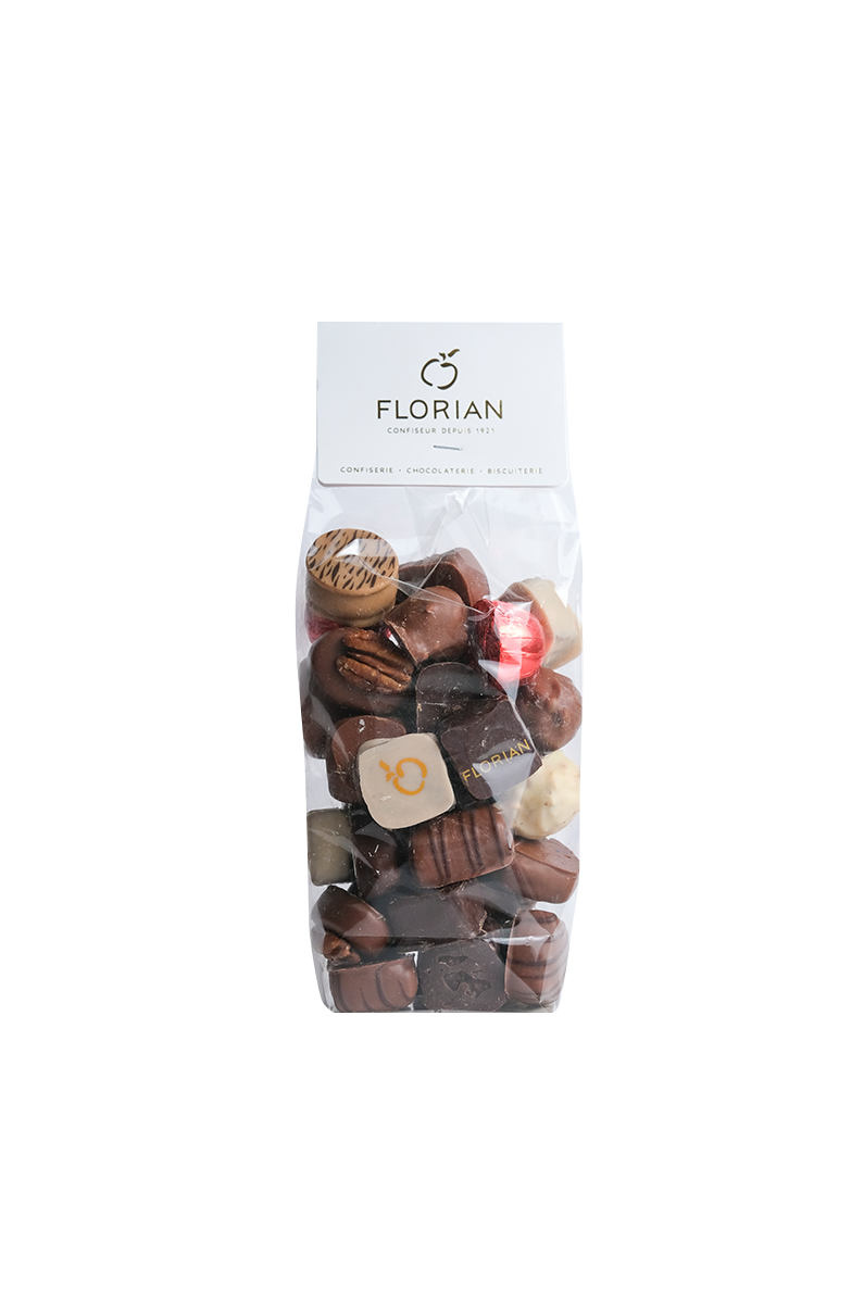 sachet de chocolats assortis à l'ancienne - Confiserie Florian