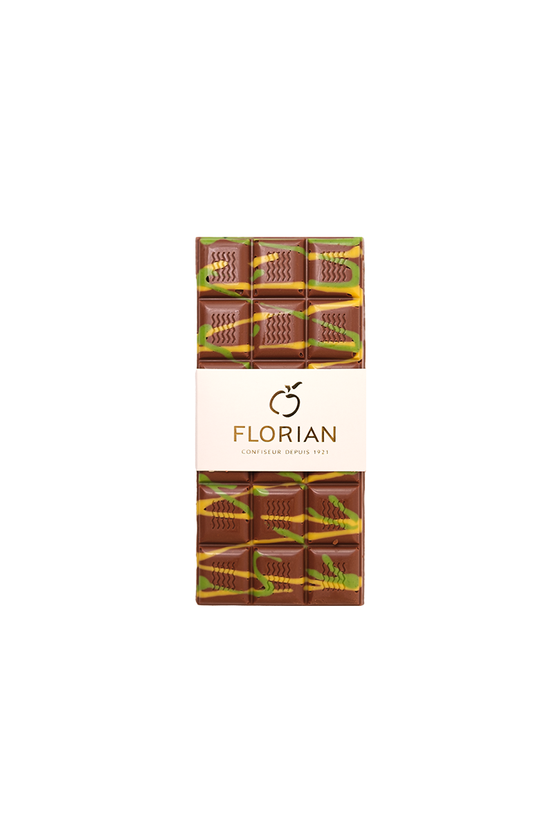 Tablette de chocolat façon Dubaï - Confiserie Florian