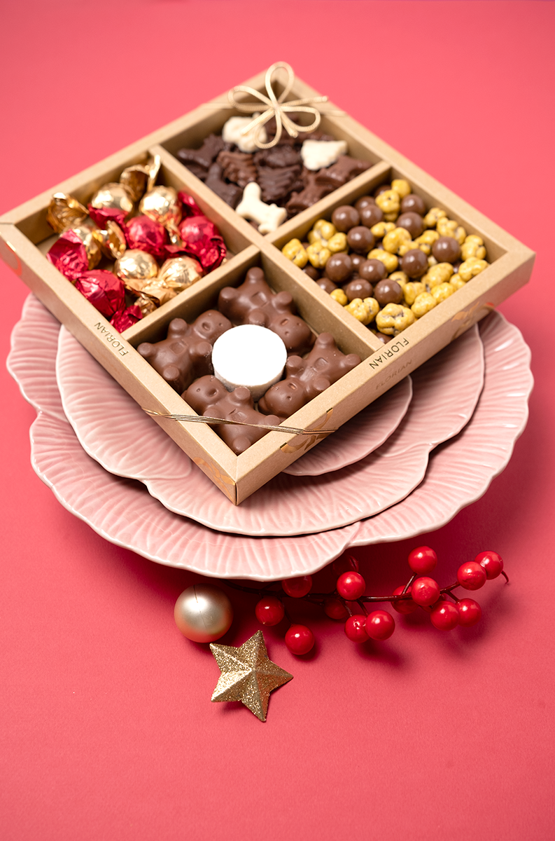 Coffret de chocolats - Douceurs d'enfance - Confiserie Florian